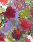 SOLD | Fearless Garden (On Gallery, Cradled Wood Panel)