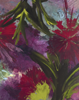 Radiant Blossoms (Gallery, Cradled Wood Panel)