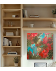SOLD Mystical Garden I | On Gallery, Cradled Wood Panel