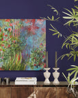 Twilight Garden| On Gallery, Cradled Wood Panel