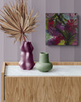 Radiant Blossoms (Gallery, Cradled Wood Panel)