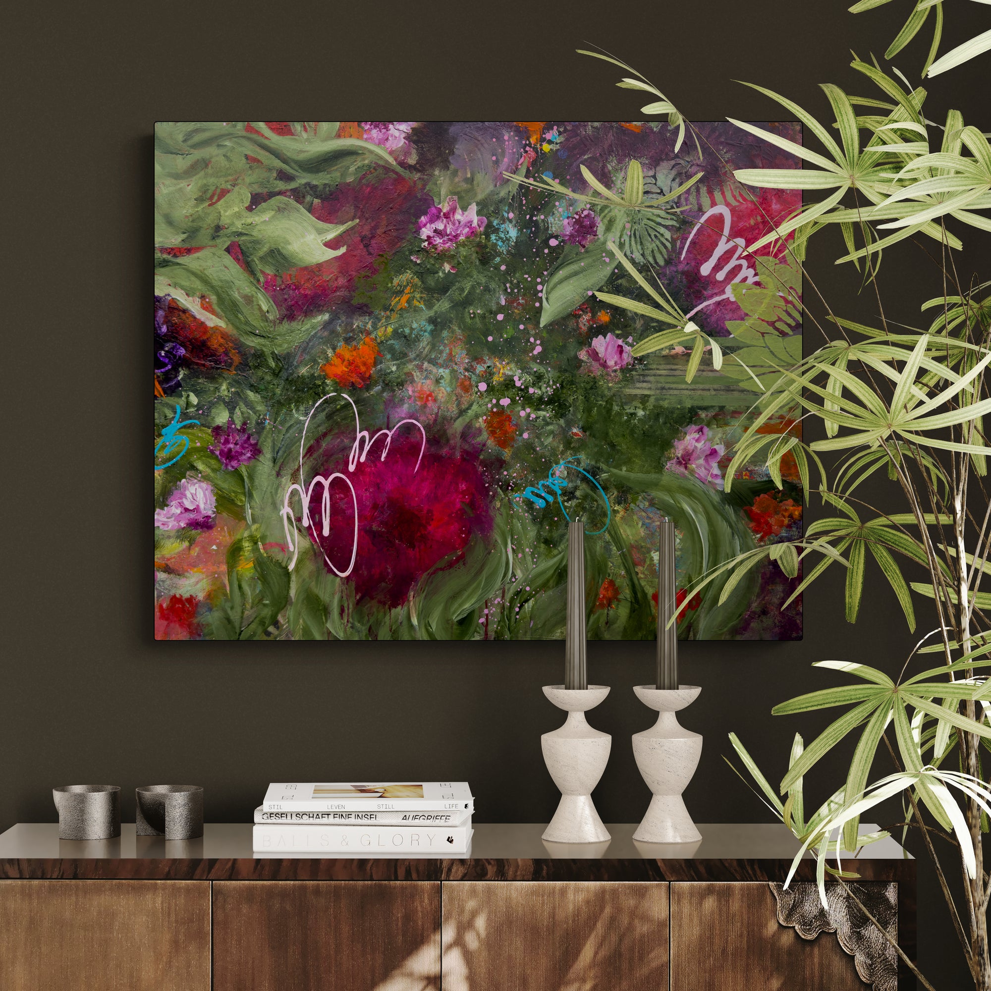 SOLD | Loud Season (On Gallery, Cradled Wooden Panel)